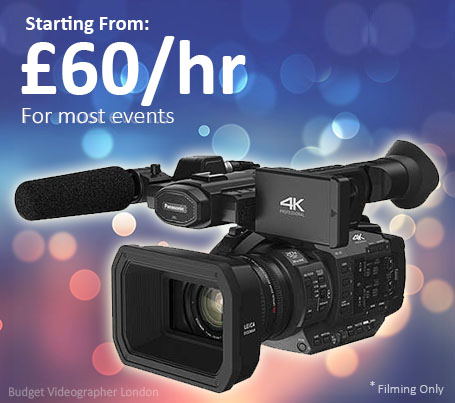 Budget Videographer London